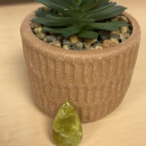 Pendentif opale verte