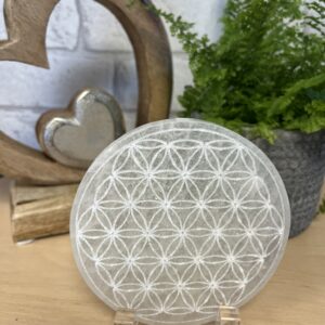 Plaque de rechargement fleur de vie